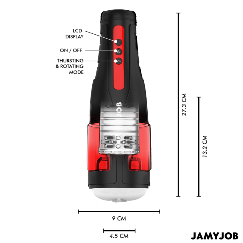 Cyclone Automatic Vagina Masturbator 10 Rotation and Thrusting Modes