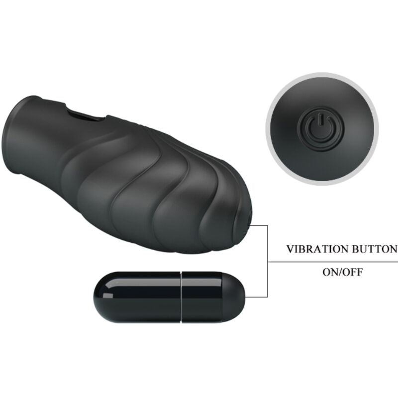 Black Lich Silicone Finger Vibrator