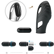 Black Lich Silicone Finger Vibrator