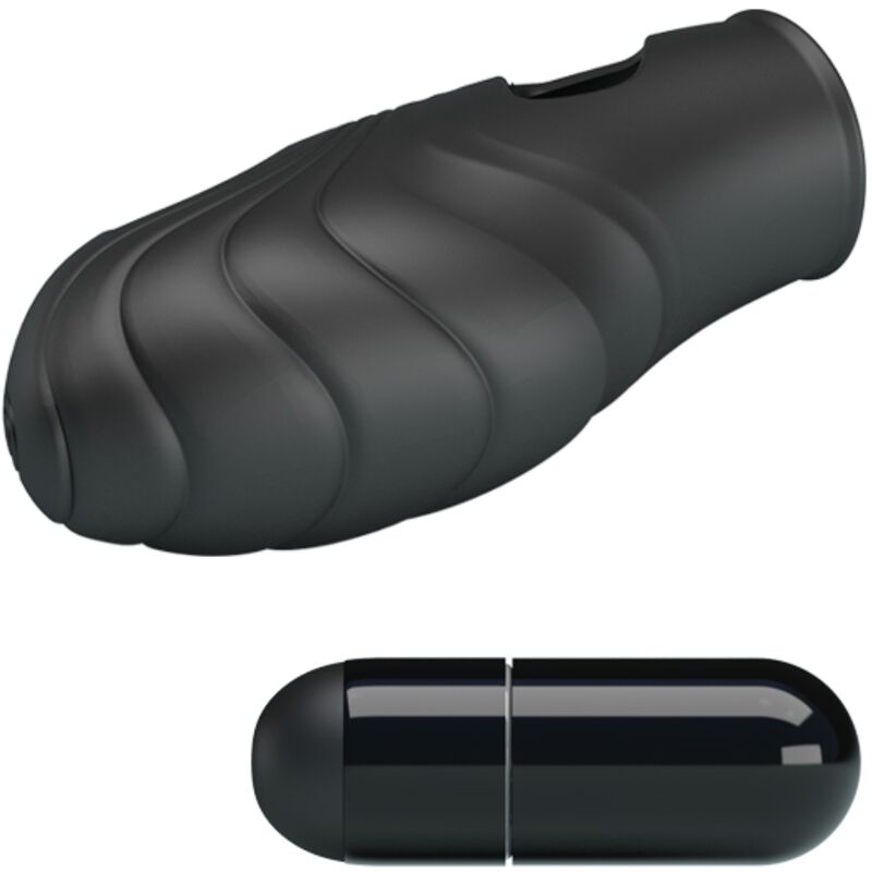 Black Lich Silicone Finger Vibrator