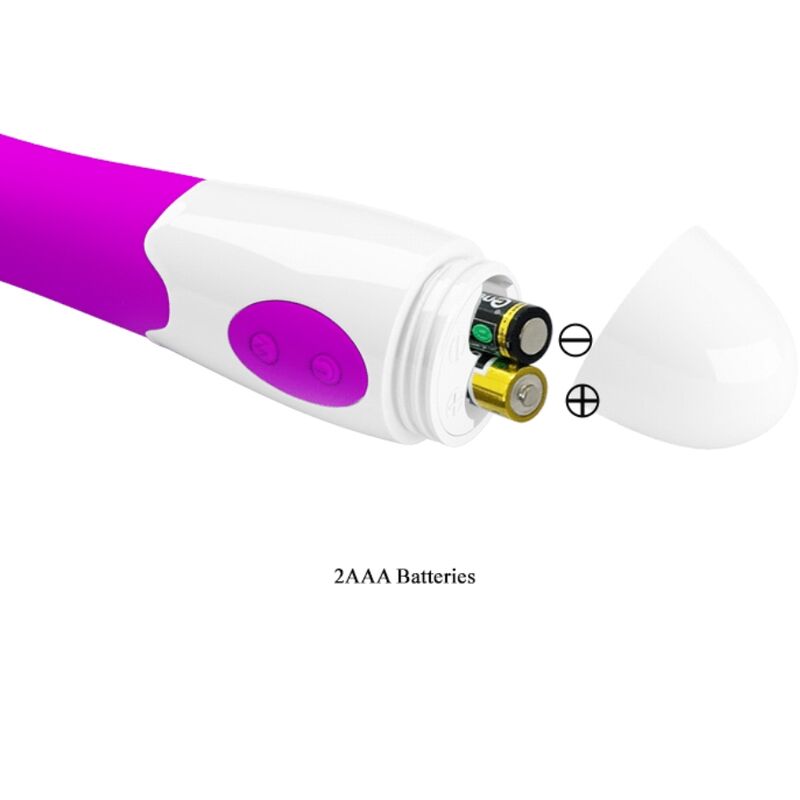 Vibrateur elemental 30 modes de vibration violet