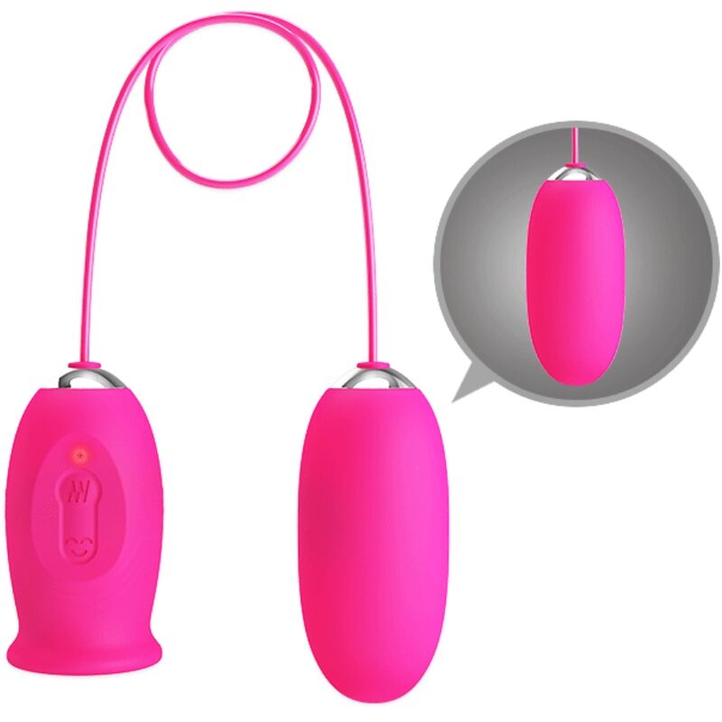 Daisy Vibrating Egg + Pink Clitoris Stimulating Tongue