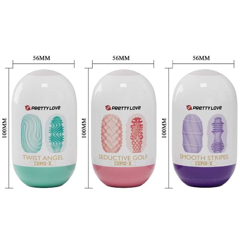 Cupid x 18 Male Masturbators Different Textures