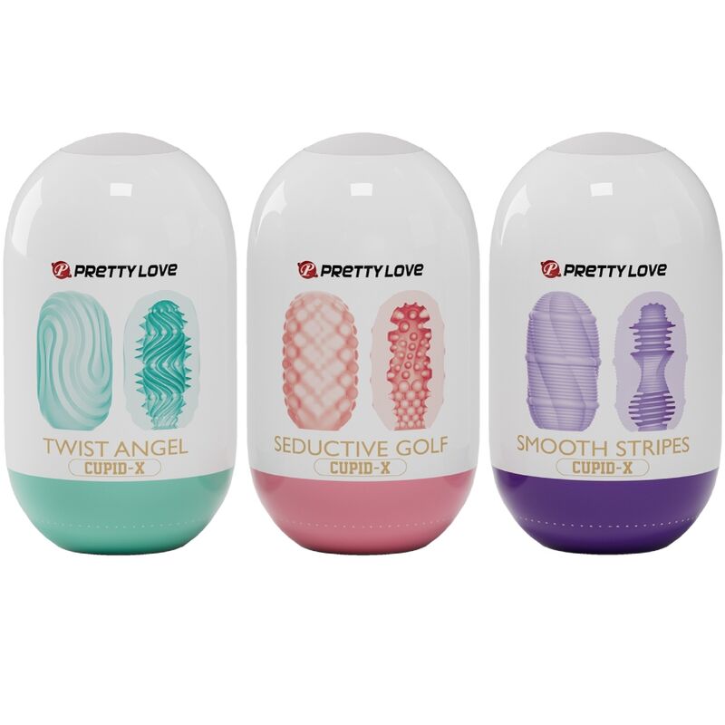 Cupid x 18 Male Masturbators Different Textures