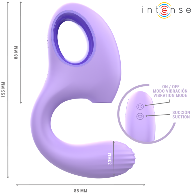Baxter Vibrator &amp; Stimulator Purple