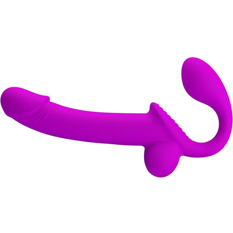Kelpie Purple Double Strap-On Stimulator