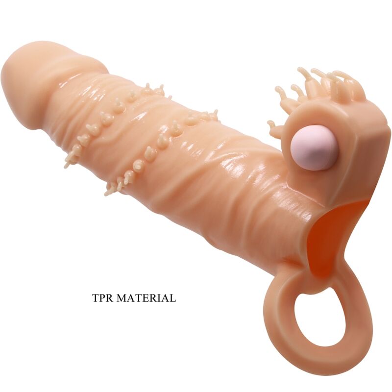Connor Penis Sleeve + Flesh Clitoris Stimulator