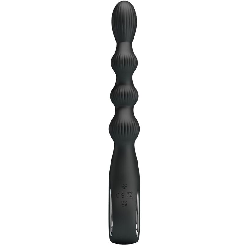 Federer anal vibrator 12 vibrations black