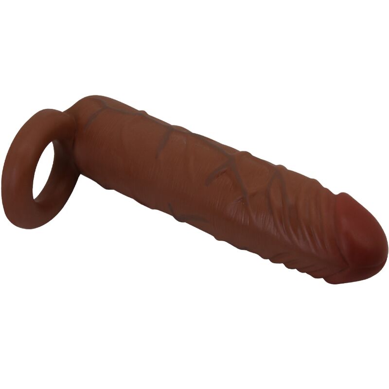 kaile penis sleeve with 2.5 cm extension mulatto