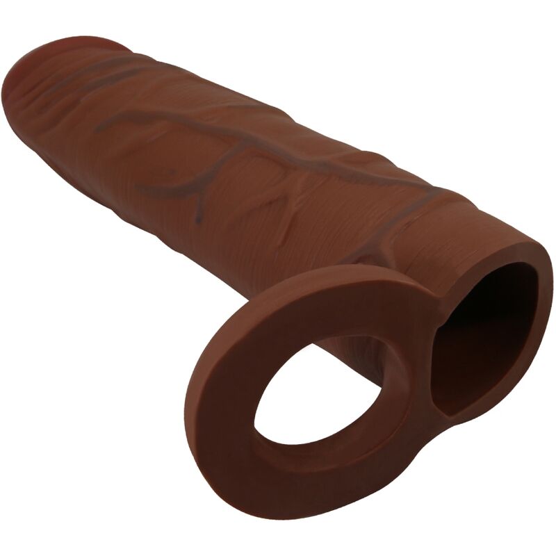 kaile penis sleeve with 2.5 cm extension mulatto