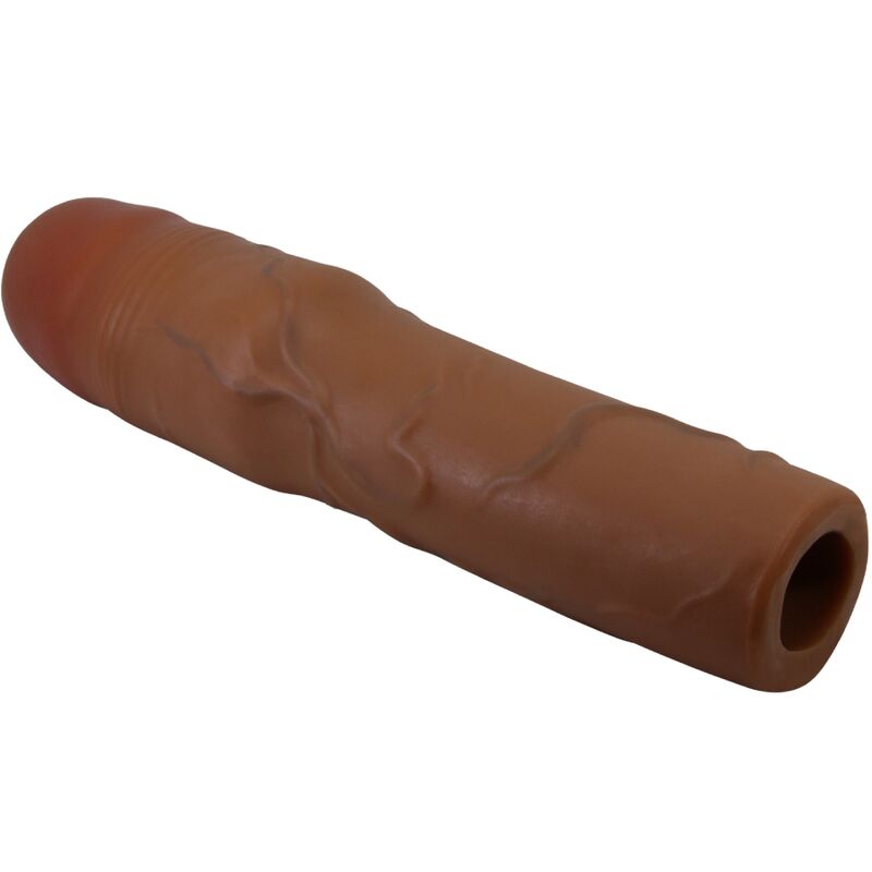 Kylian penis sleeve with extension 7.6 cm mulatto