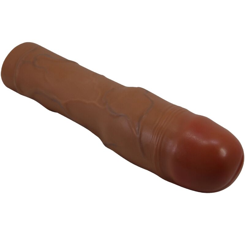 Kylian penis sleeve with extension 7.6 cm mulatto