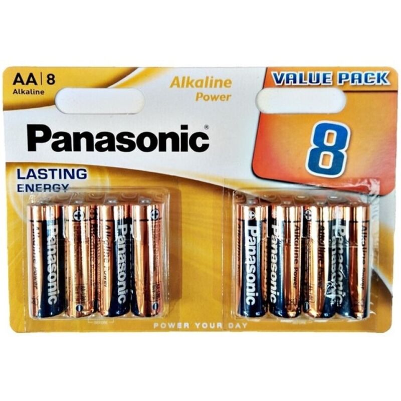 Blister de pile aa alcaline bronze lr6*8