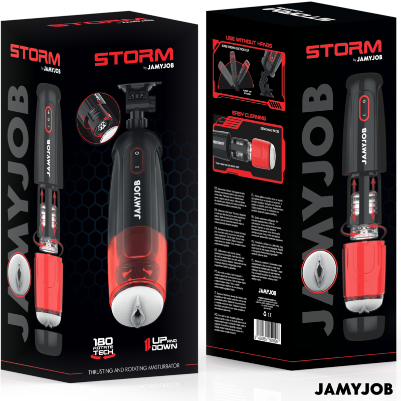 Storm Automatic Vagina Masturbator 10 Rotation and Thrusting Modes