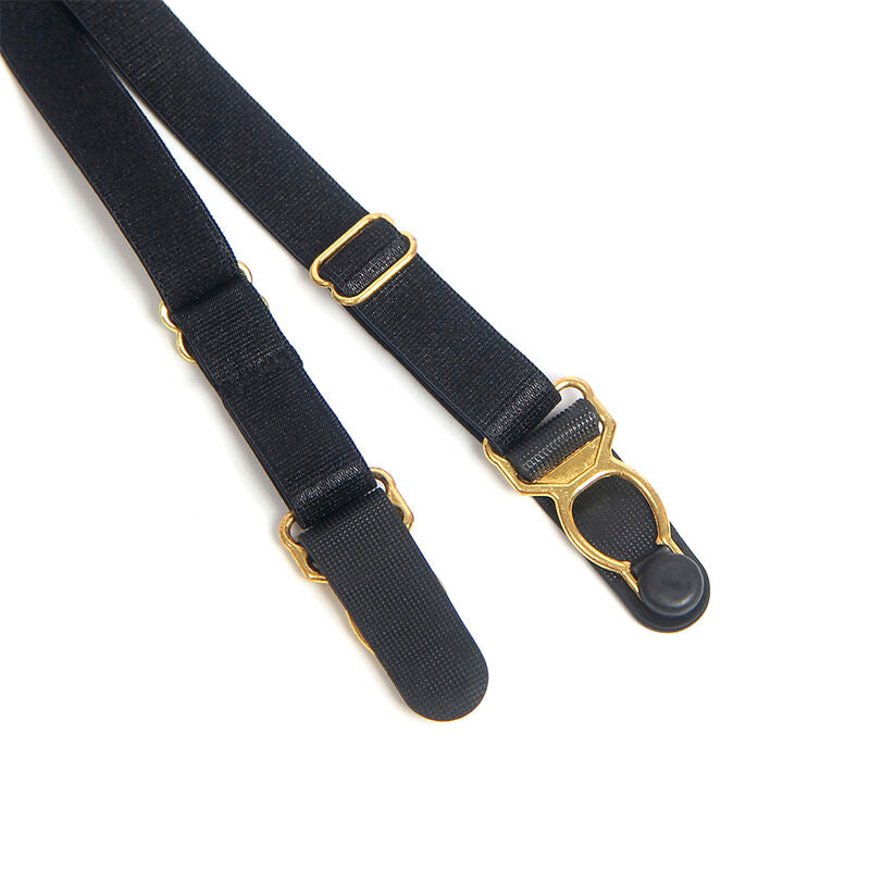 955458 black leather zipper bodysuit s/m
