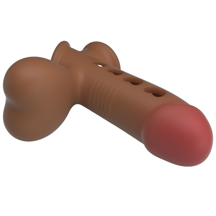 Tyronn penis sleeve with airbag