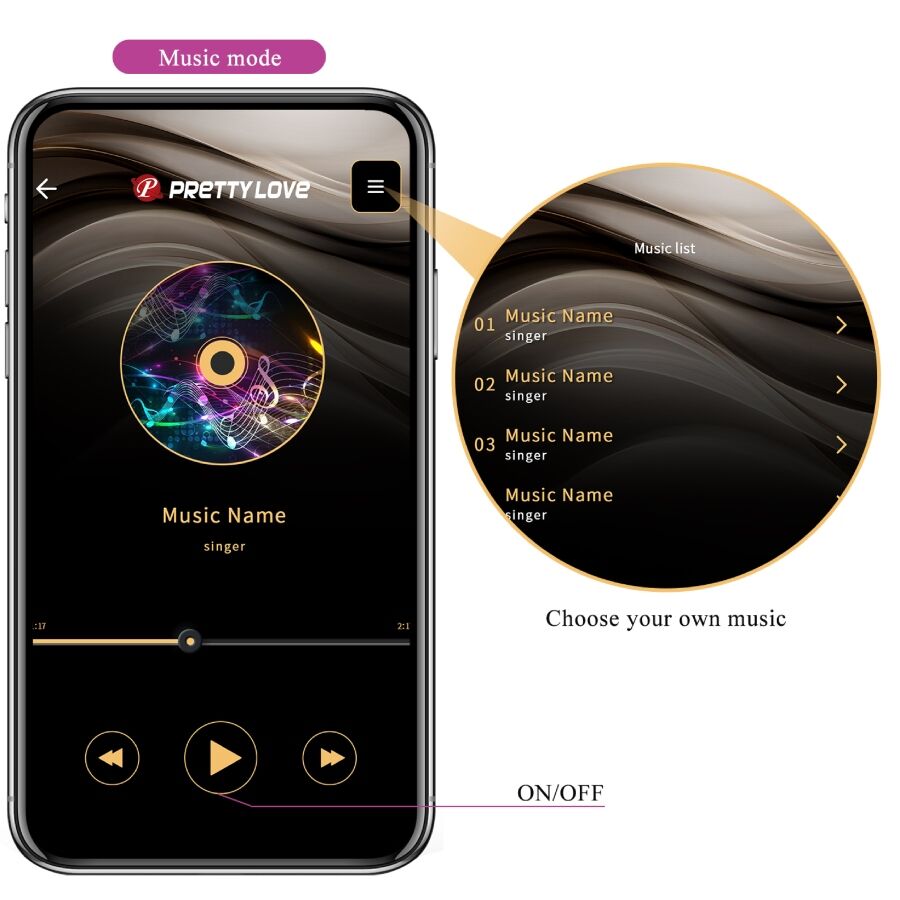 Leviathan Purple App Controlled Vibrator