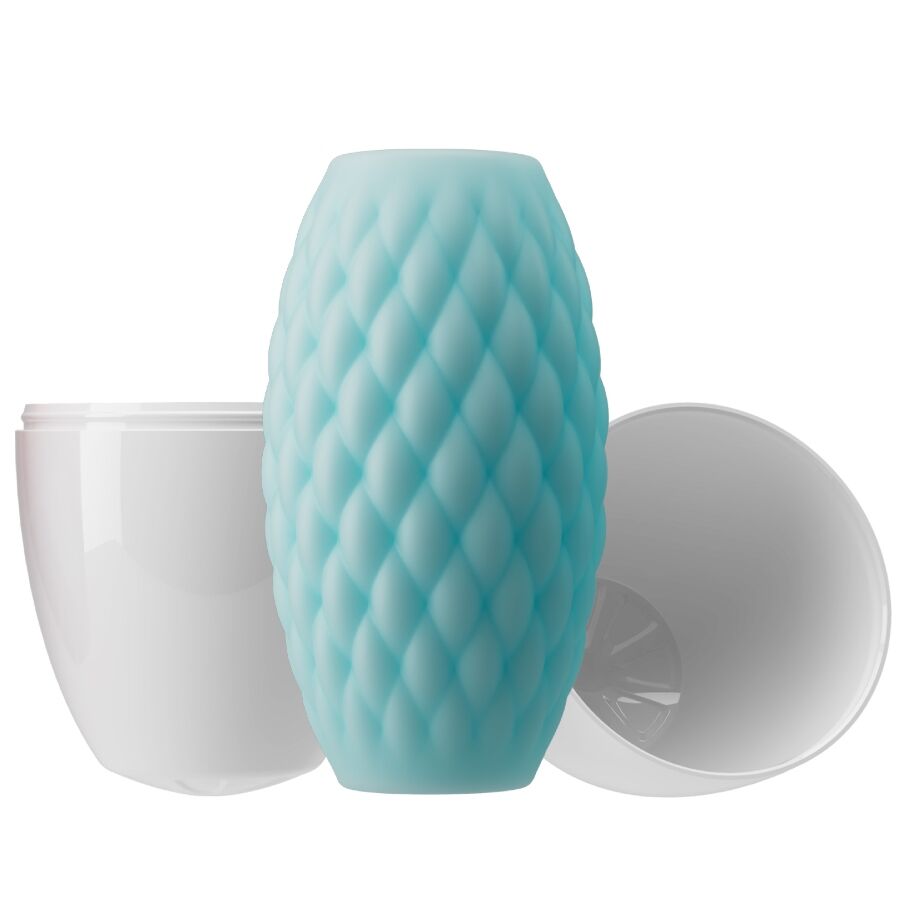 Athena Eros Sky Blue Silicone Male Masturbator