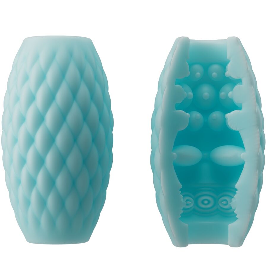 Athena Eros Sky Blue Silicone Male Masturbator