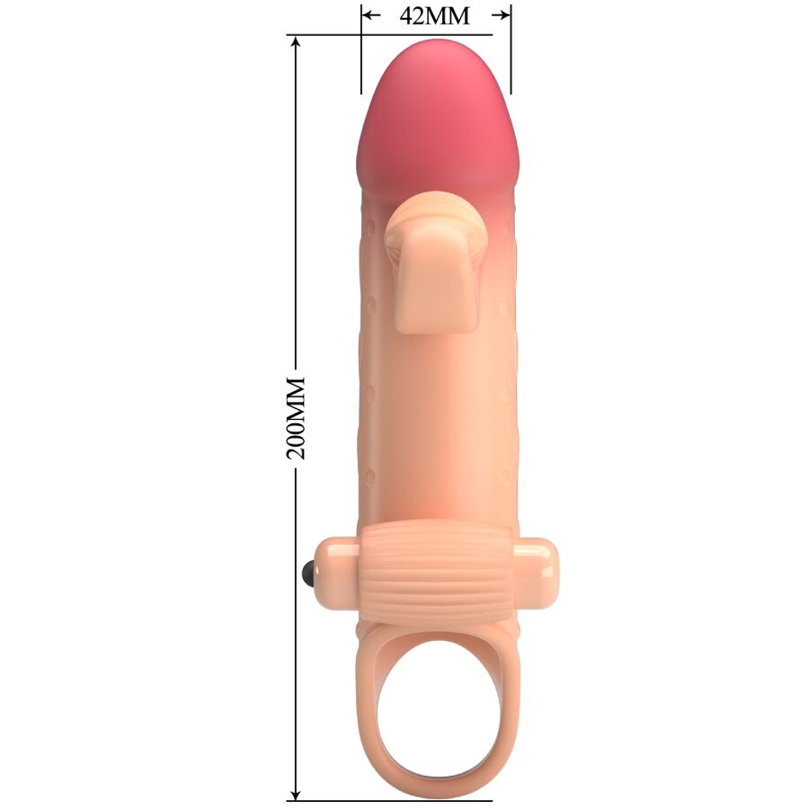 Natural Vibrating Penis Sleeve