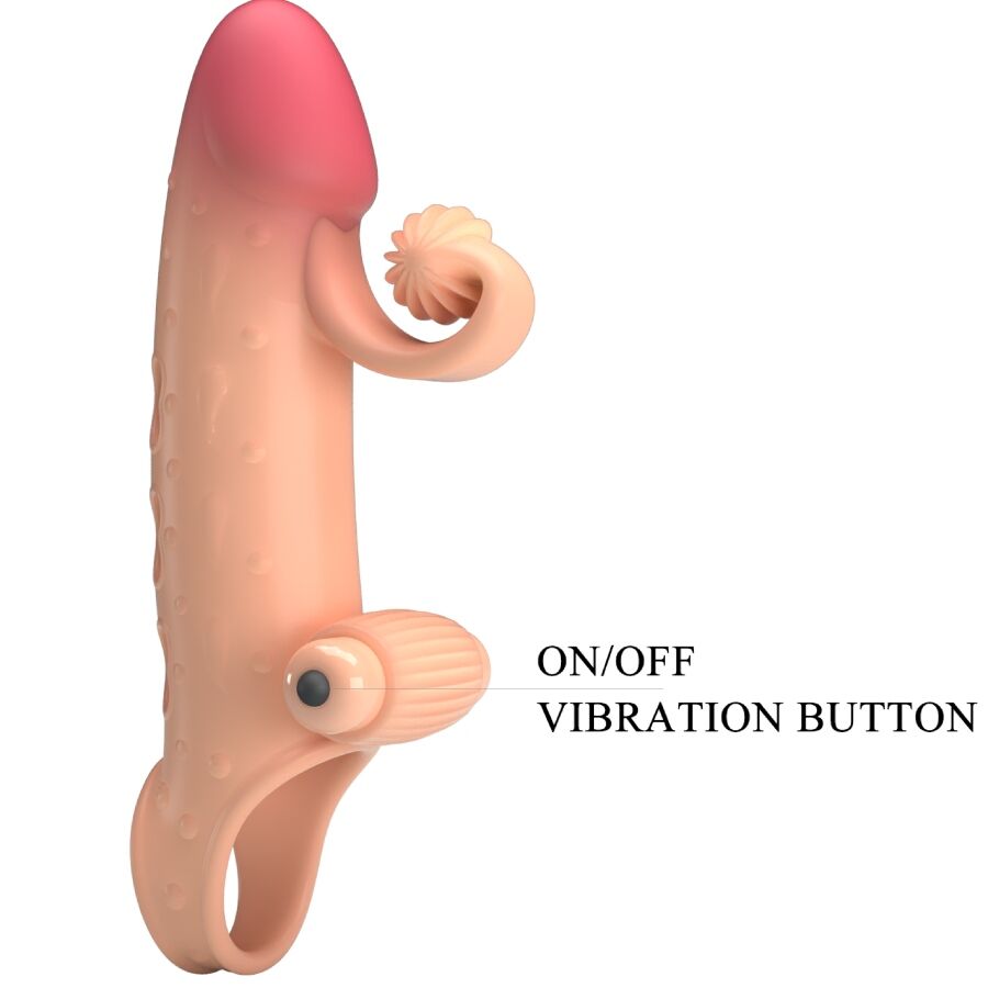 Natural Vibrating Penis Sleeve