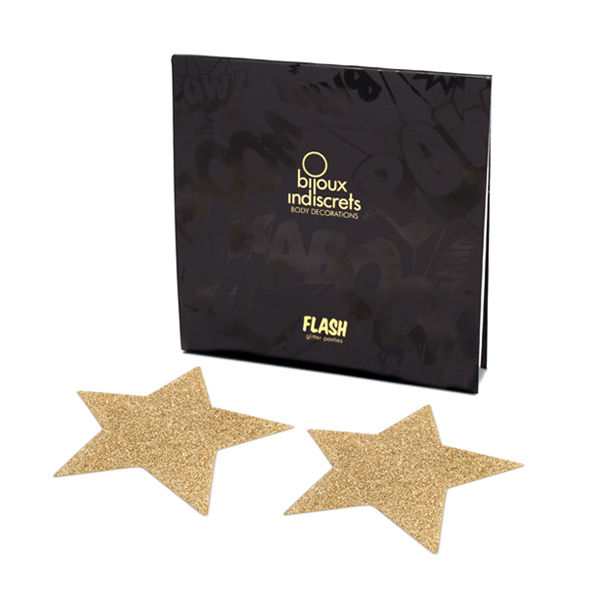 Indiscreet flash gold star mattress cover