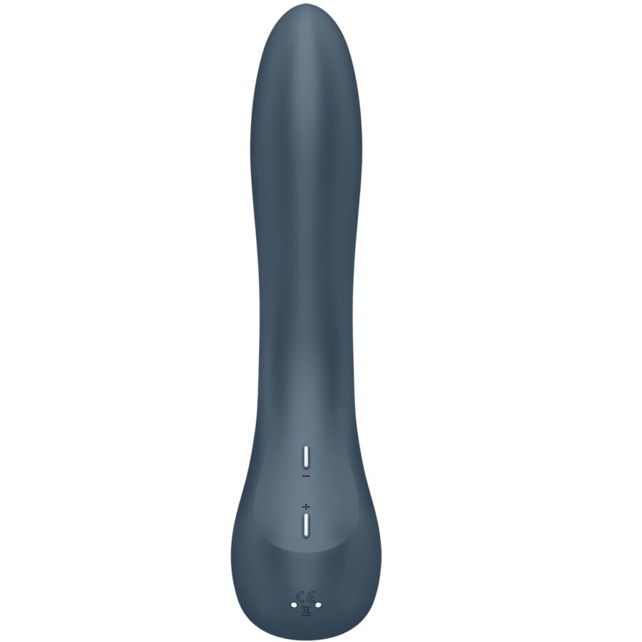 Vibrator program 12 vibrations g-spot wave 4 dark gray