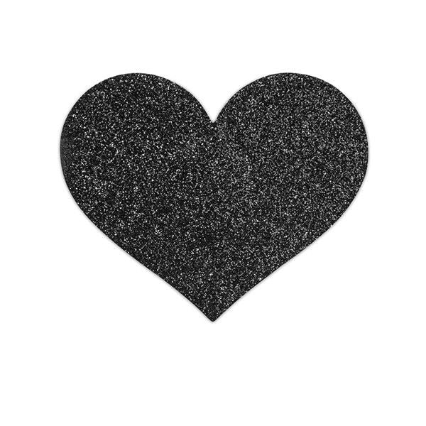 Indiscrets flash coeur noir coupes de tamelon