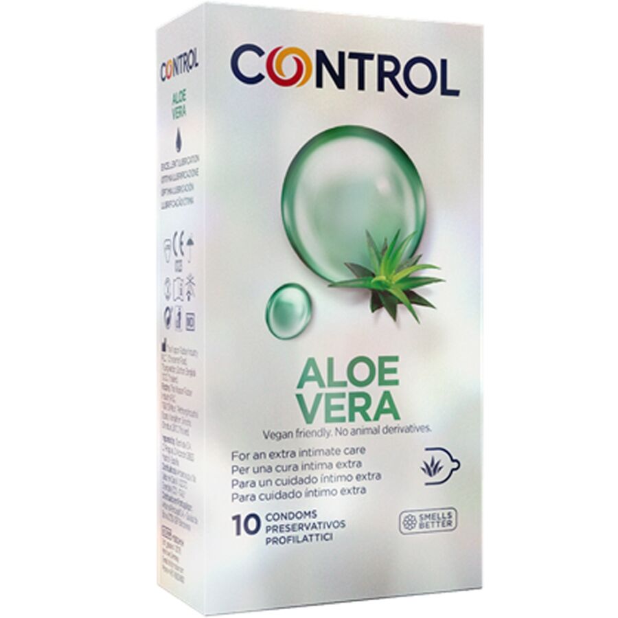 Préservatifs à l'aloe vera 10 unités