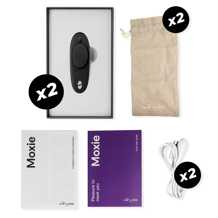 WE-VIBE - ENSEMBLE TEASE US MOXIE + MOXIE