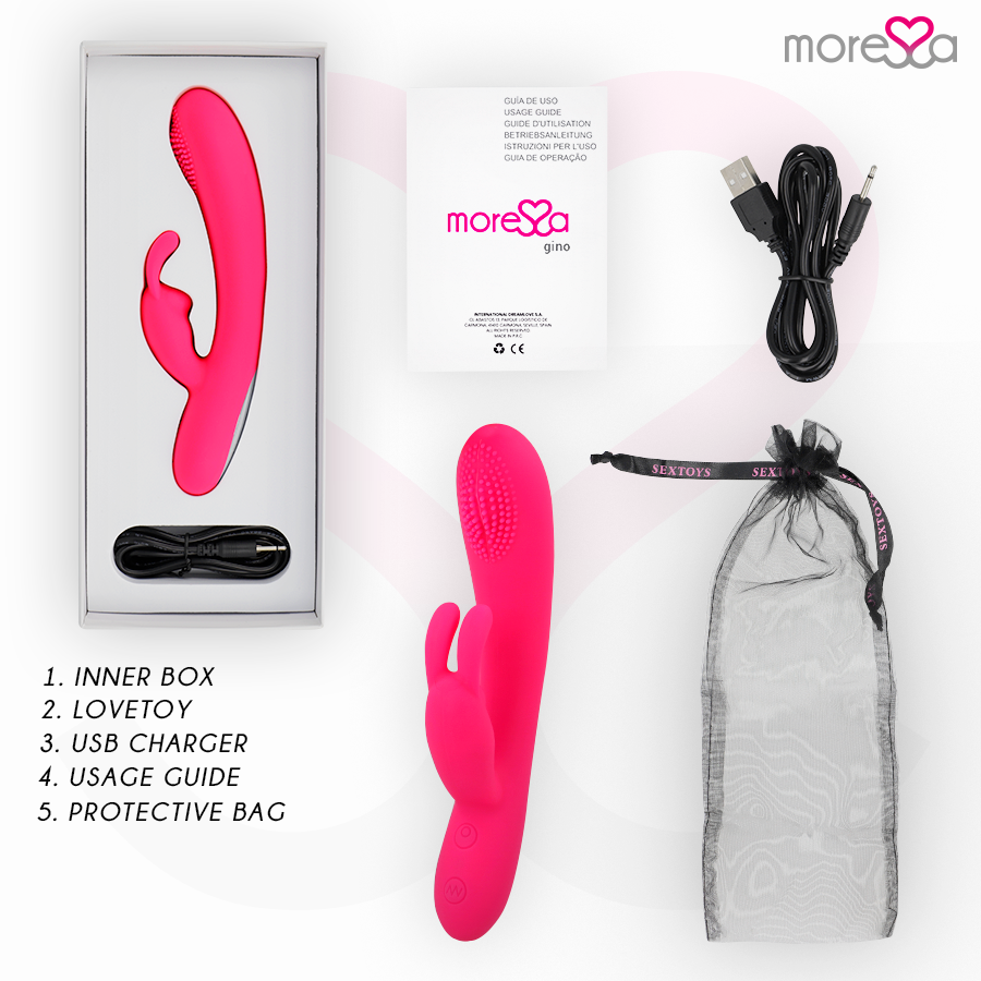 Premium Silicone Rechargeable Gino