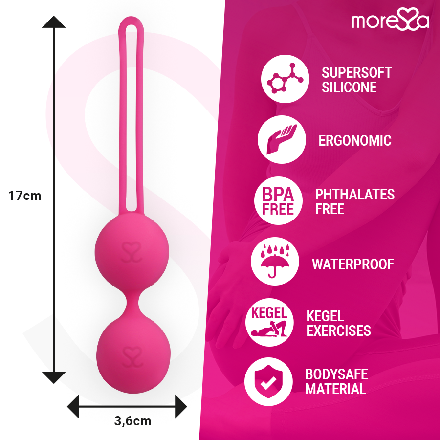 Osian three premium silicone pink