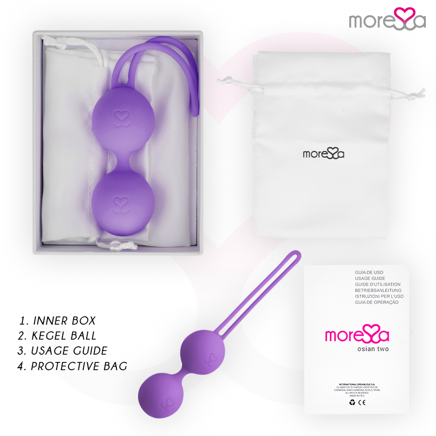 Osian two premium lilac silicone