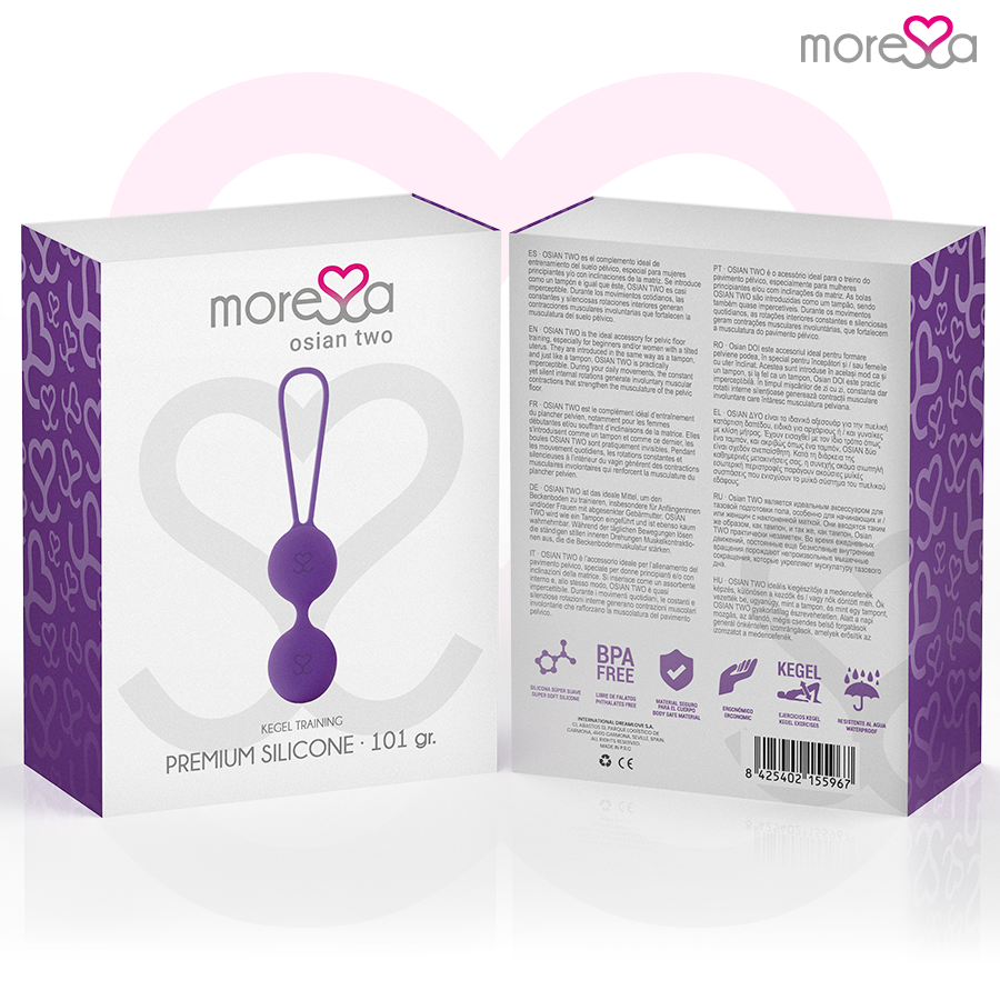 Osian two premium lilac silicone