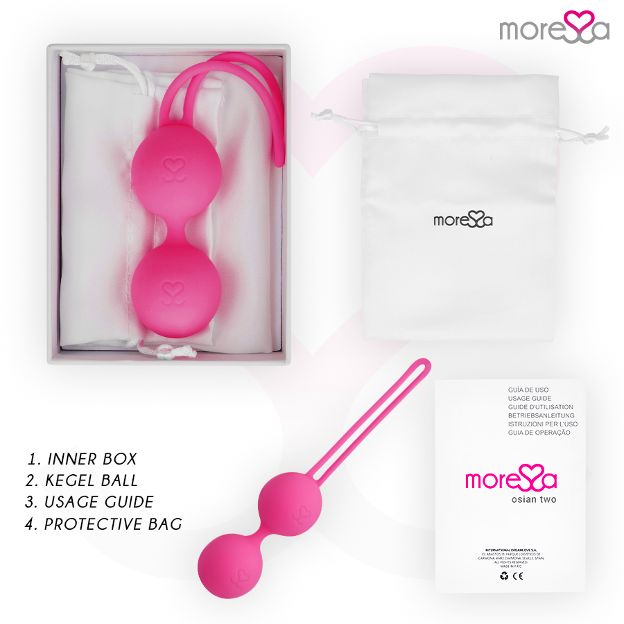 Osian two premium silicone pink