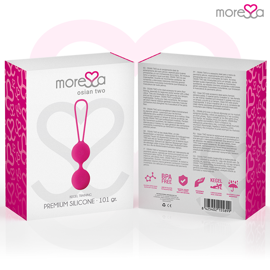 Osian two premium silicone pink