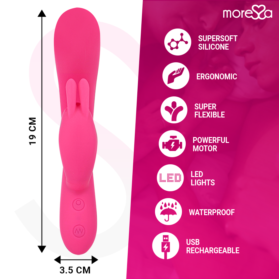 Telmo rechargeable in premium silicone