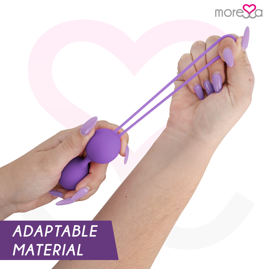 Osian set premium silicone lilac