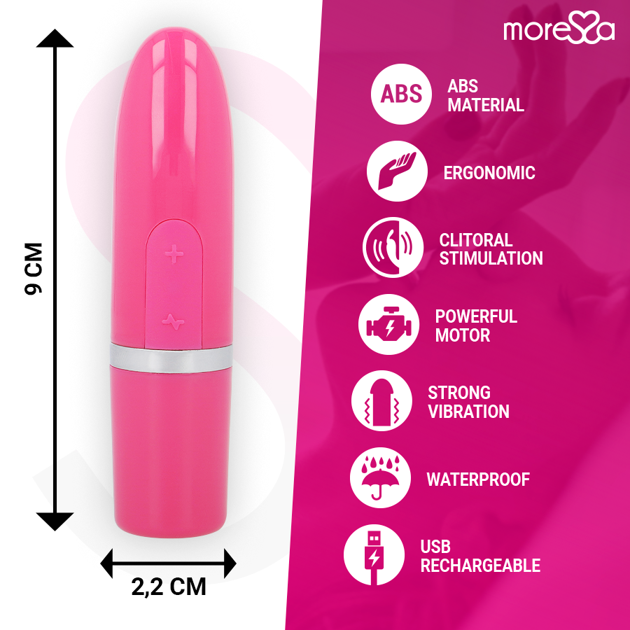 Ivy travel vibrator stimulator pink