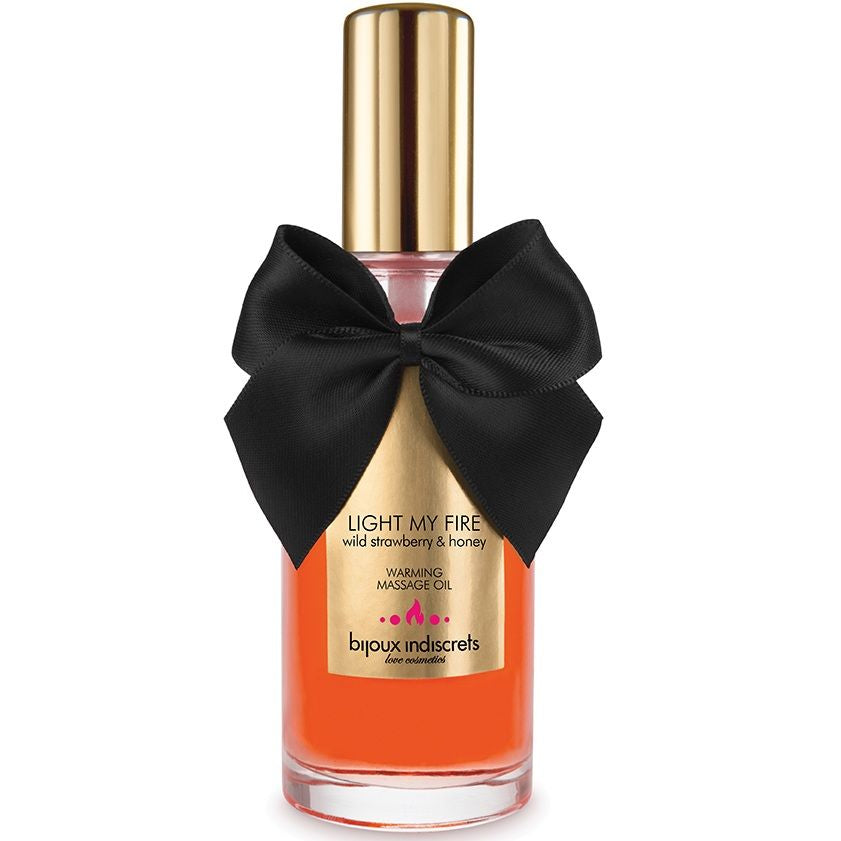 Strawberry aroma heat effect massage oil