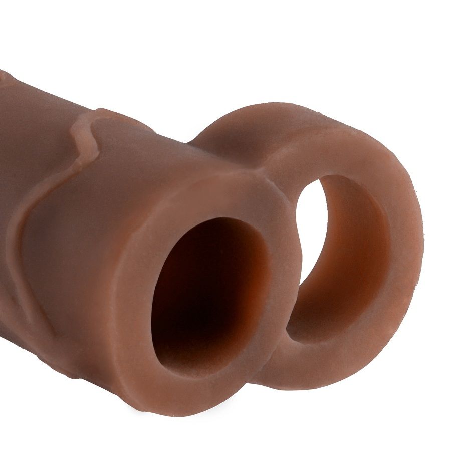Perfect 2 ball extension straps brown skin