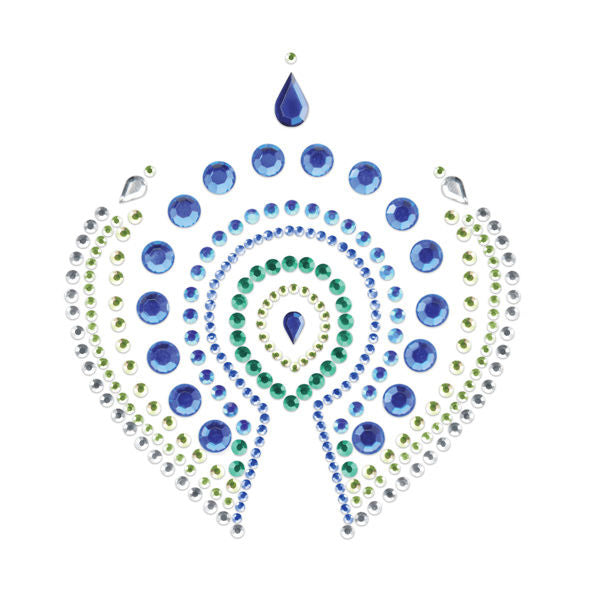 Indiscreet flamboyant blue &amp; green