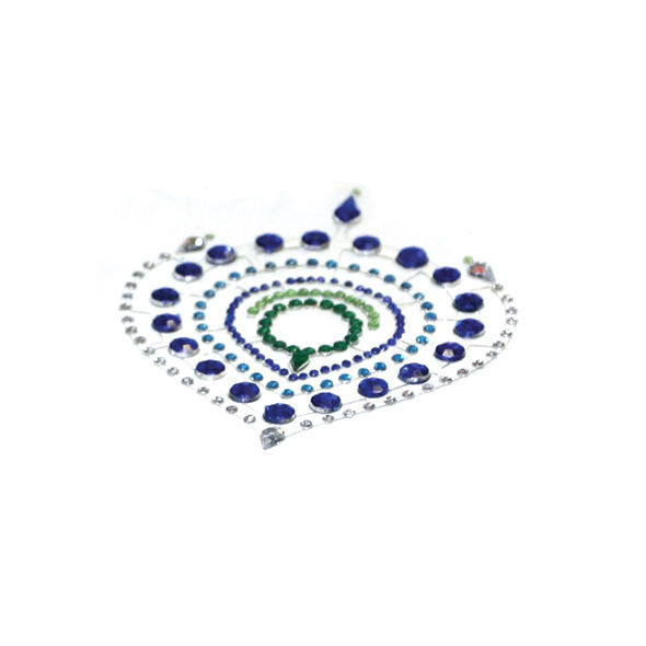 Indiscreet flamboyant blue &amp; green