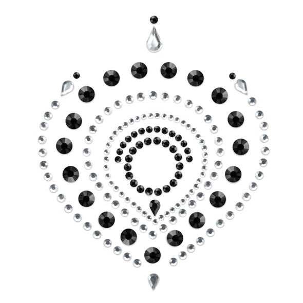 Indiscrets flamboyant noir & argent
