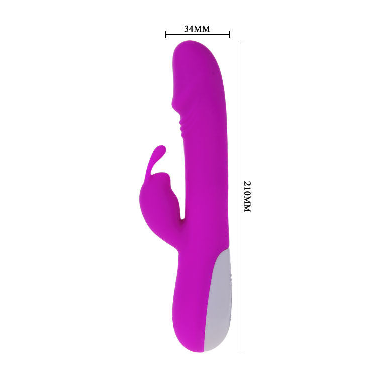 Flirtation vibrator Robert with clitoris stimulator