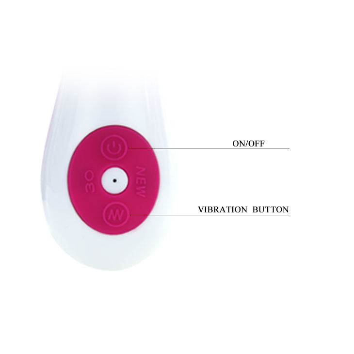 Flirtation vibrator with felix stimulator