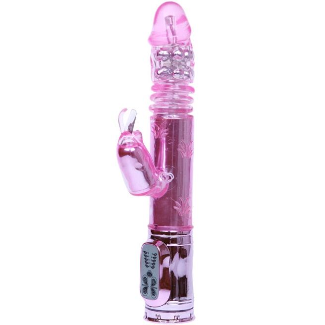 Pink throbbing bunny crawling rotator