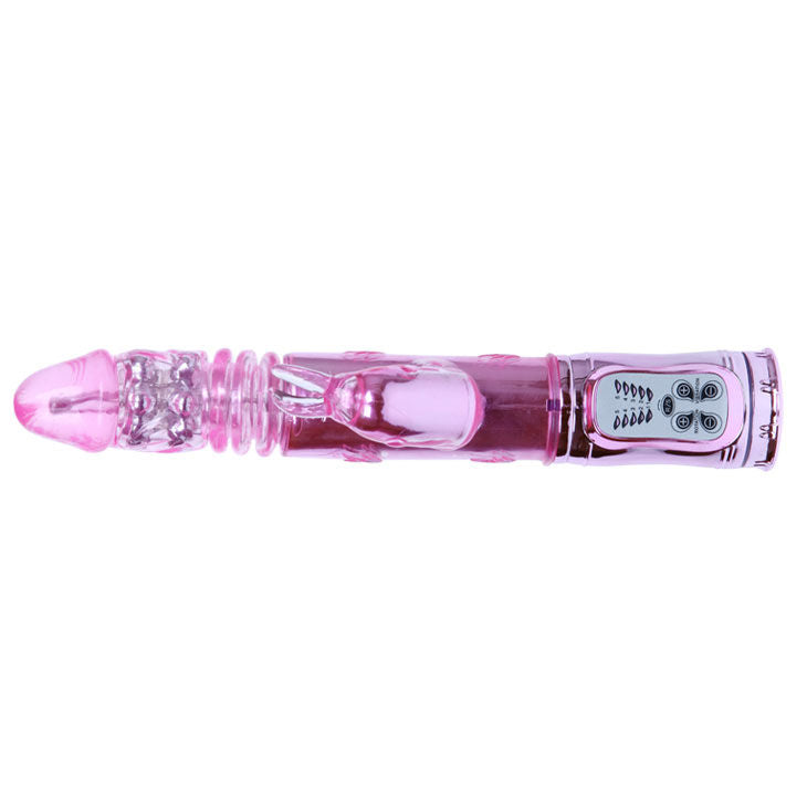 Pink throbbing bunny crawling rotator