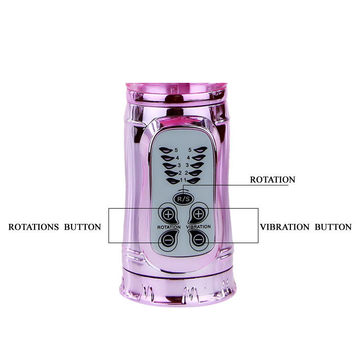 Pink throbbing bunny crawling rotator