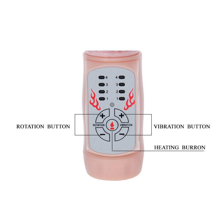 Fire bunny rotator with fire system